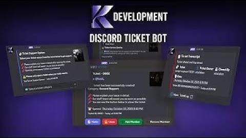 ADVANCED DISCORD TICKET BOT
