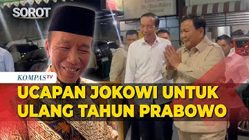 Jokowi Beri Ucapan Selamat dan Doakan Presiden Prabowo, Ulang Tahun ke-74
