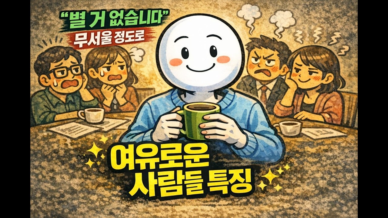 감정에 휘둘리지 않는 뇌 구조, 마음 편해지는 기술