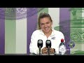 Simona Halep Fourth Round Press Conference | Wimbledon 2022