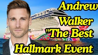 Andrew Walker on the Hallmark Christmas Cruise