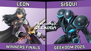 Leon (Lucina) vs Sisqui (Dark Samus) - Geekdom 2025 - Winners Finals