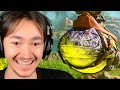 Exploring this Beautiful Island with Frogs! - ARK Survival Ascended [EP10]