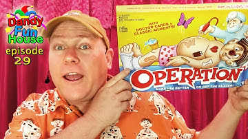 OPERATION! Crazy History, Unboxing and Game Play! - Dandy Fun House episode 29