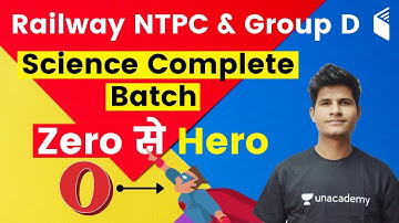 RRB NTPC & Group D | Science Complete Batch | Use Promo Code "NEERAJ11" & Get 10 % Off