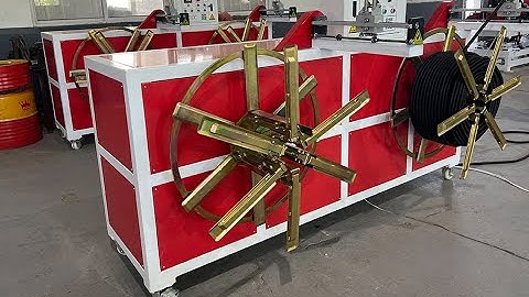 pe pp single wall corrugated pipe machine（2023）