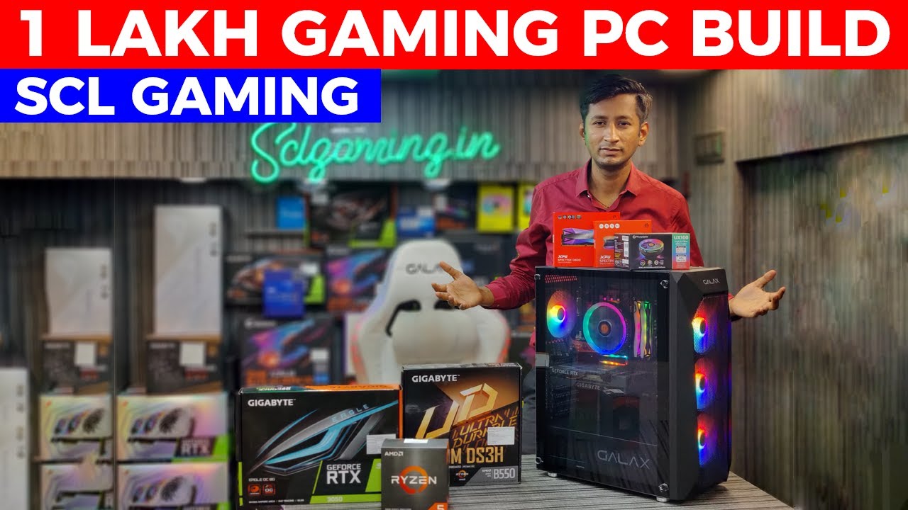 BEST GAMING PC UNDER 100K WITH MONITOR IN TELUGU FOR GAMINGWITHRHINO 🔥
