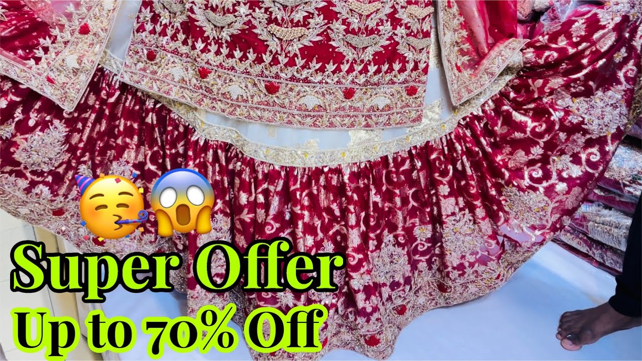 Super Offer😱 2022 Top Class Pakistani Bridal Wedding Dresses in SALE