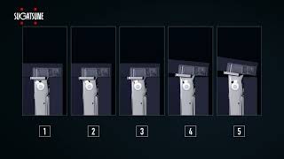 Olympia 360 Concealed Hinge Sugatsune Japan