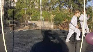 Jack and Ben Bouncing