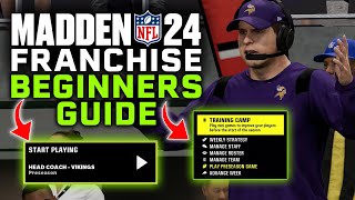Madden 24 Franchise Complete Beginners Guide!