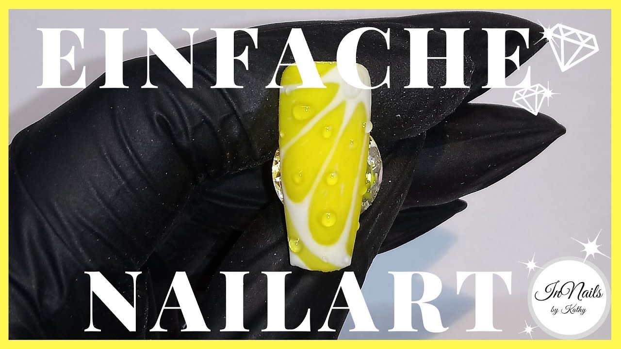 🍋 Einfache Nailart | Zirtone 🍋