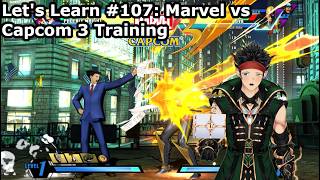 Lets Learn #107: Marvel vs. Capcom 3 Training