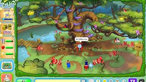 how to big outside tinks tree!!