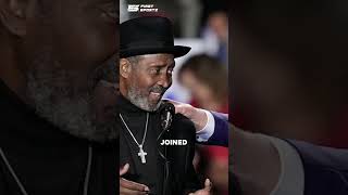 Donald Trump gets legendary boxer Thomas Hearns at MAGA rally ahead of elections #donaldtrump
