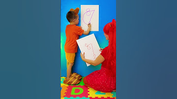 ✏️🎉 Mommy & Me: Learn Drawing Cute Rat from Numbers and Letters 🐭#drawinghacks #easydrawing #easyart