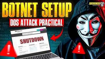 DDoS Attack Pratical 📡 | BotNet Setup Tutorial ( Educational Purpose Only )