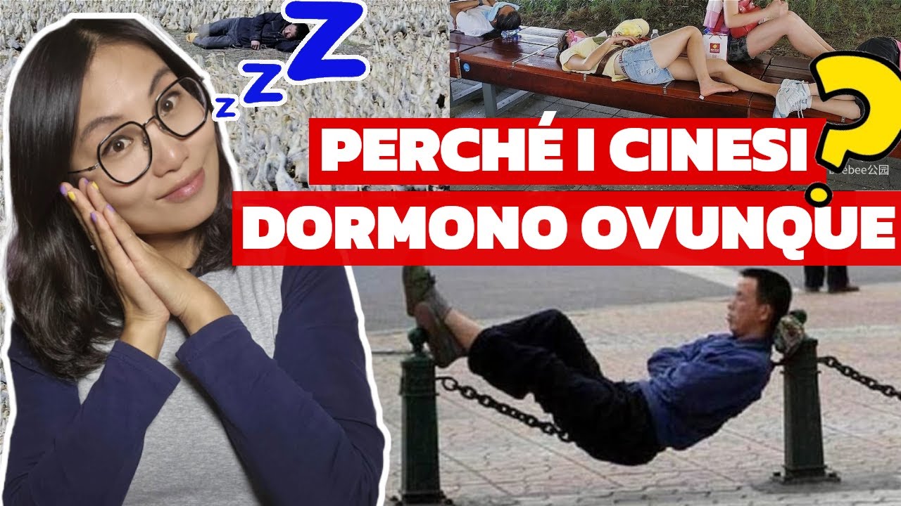 Perché i cinesi si addormentano ovunque?  Non è così semplice come pensi...