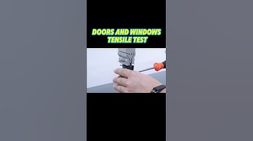 Doors and windows tensile test#shorts #test