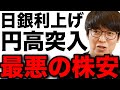 【テスタ】日銀利上げ!円高で最悪の暴落 #テスタ切り抜き #日経 #レーザーテック #半導体 #NASDAQ #不動産
