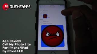 Call My Photo Lite iPhone/iPad App Review | GiveMeApps screenshot 1