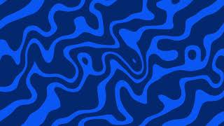 virtual trip. Blue trippy turbulence visual. After effects displacement