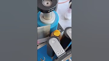 Fully automatic round bottle labeling machine #labeling machine #fully automatic labeling machine