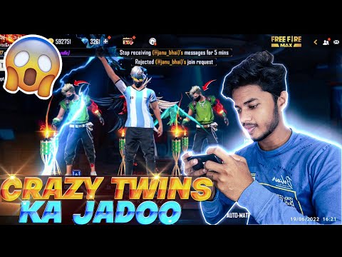 Chhotu Scammed By Crazy Twins - Garena Freefire Max #selfiegamers #shorts