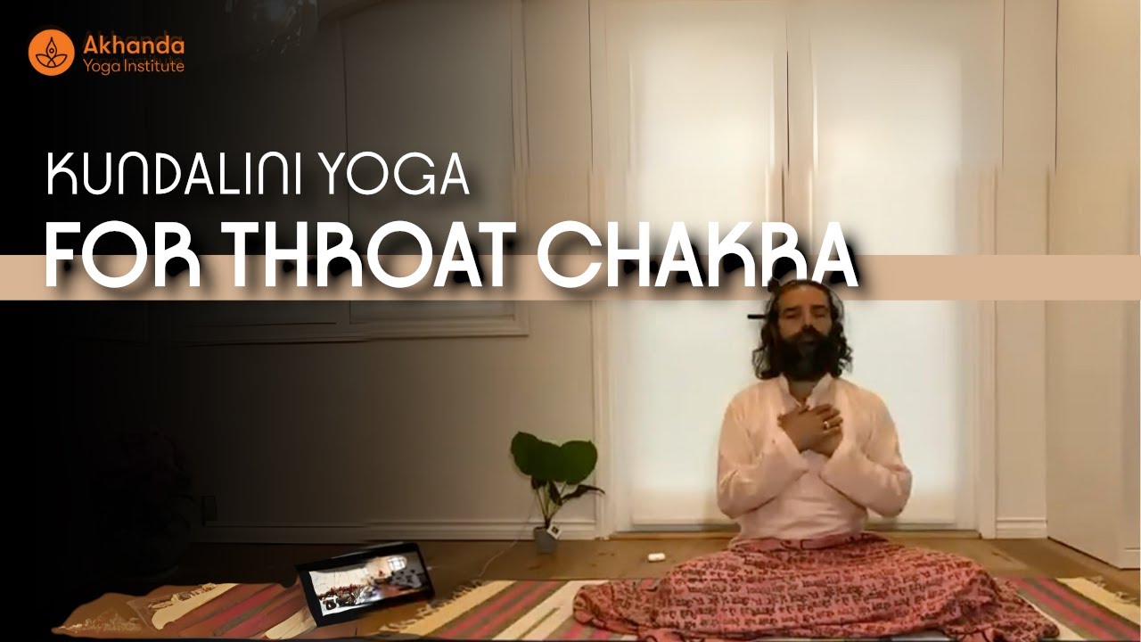 Kundalini Yoga for Throat Chakra with Yogrishi Vishvketu kundaliniyoga