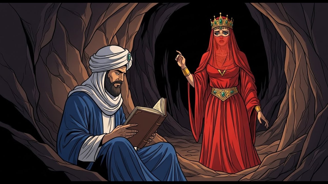 القصة المثيرة الشاب اليتيم الذى قرأ كتابا قديما فظهرت له ملكة الجن   قصة ستغير حياتك