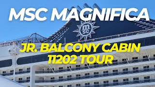 MSC Magnifica Balcony Stateroom Tour