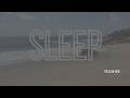 OCEAN WAVES FOR SLEEP (Black Screen) — Rolling Waves [No Loop] 1 HR