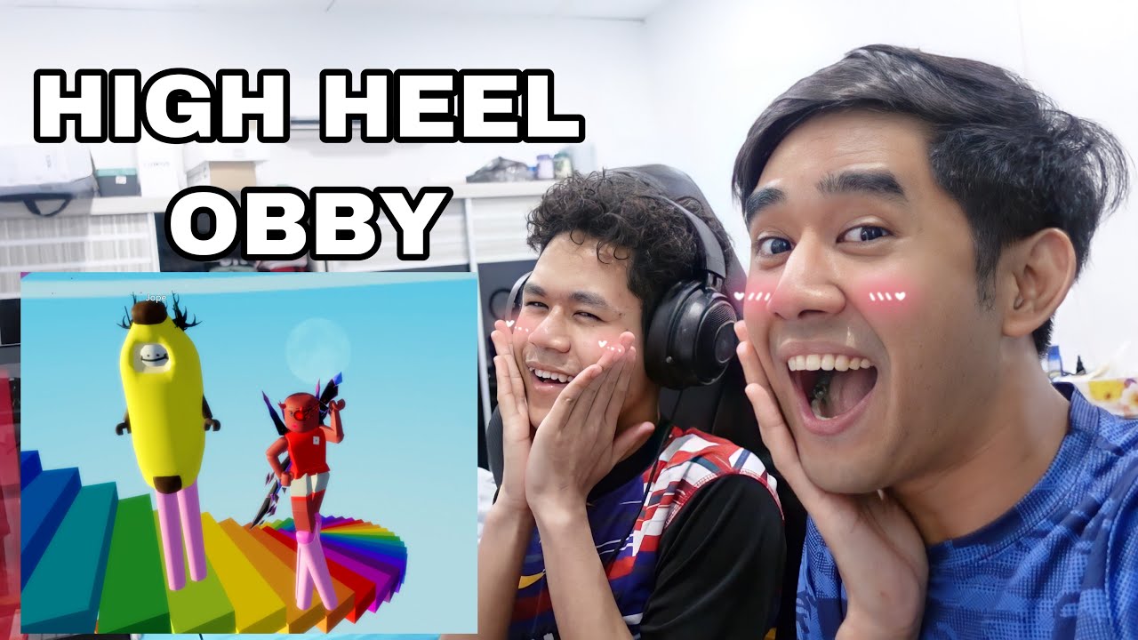 PAKAI KASUT TUMIT TINGGI WOI 😂 HIGH HEEL OBBY ROBLOX 😘