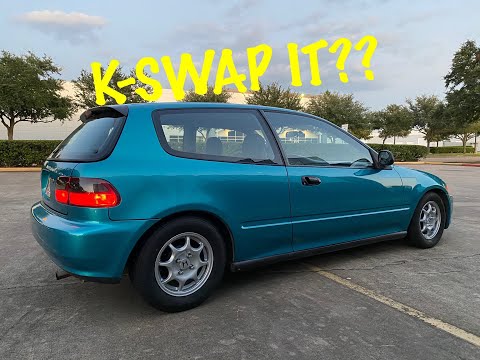 1992 Honda Civic EG VX Hatchback COMPLETE Brake & Suspension Rebuild & Prep For K-Swap! Vtec Killer