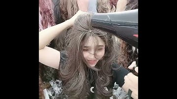 Hướng dẫn cận cảnh đội tóc giả nguyên đầu xoăn layer hai mái bay đẹp nhất năm #tocgiacaocapvinhkt