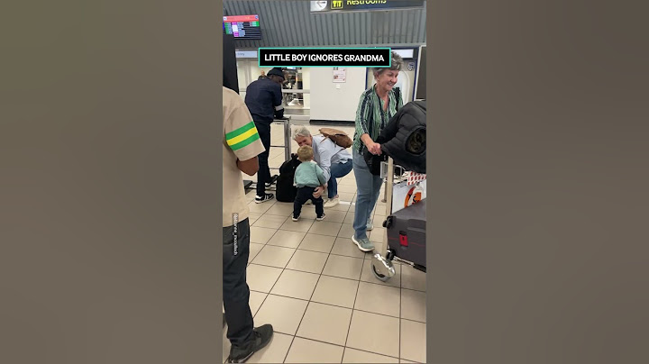 Little Boy Ignores Grandma 😂