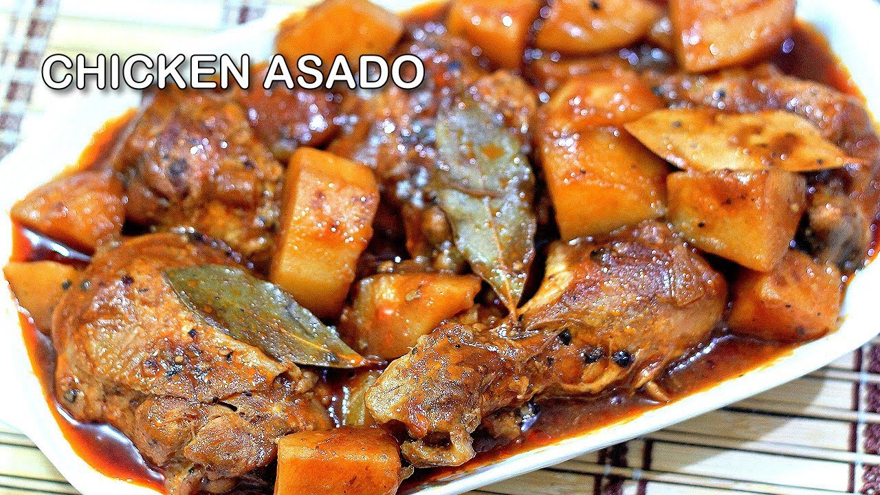 Chicken Asado Recipe Pinoy Recipe At Iba Pa