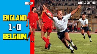 England vs Belgium 1- 0 deuxième tour Best Of Moments World Cup 90