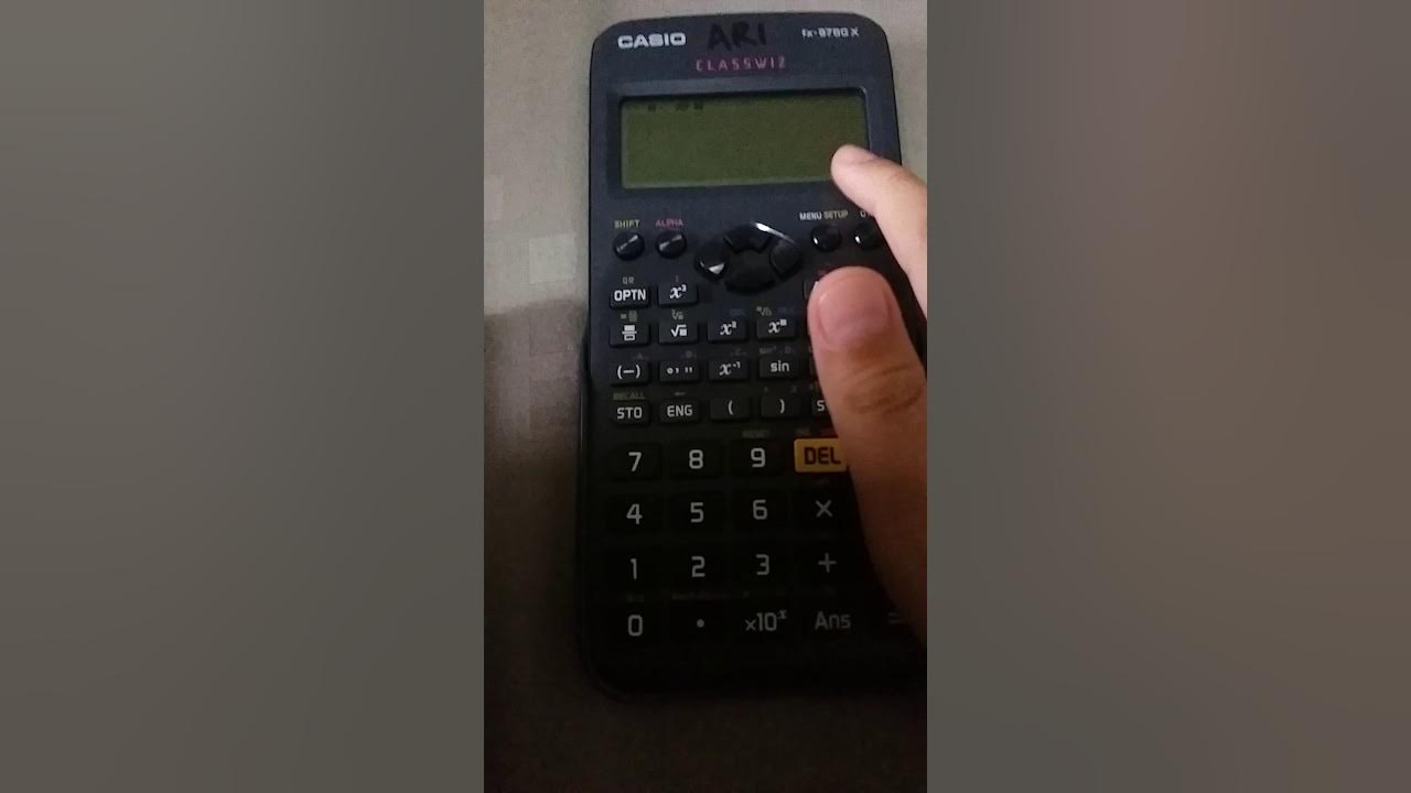 All Calculator Errors And Tricks fx97sg YouTube