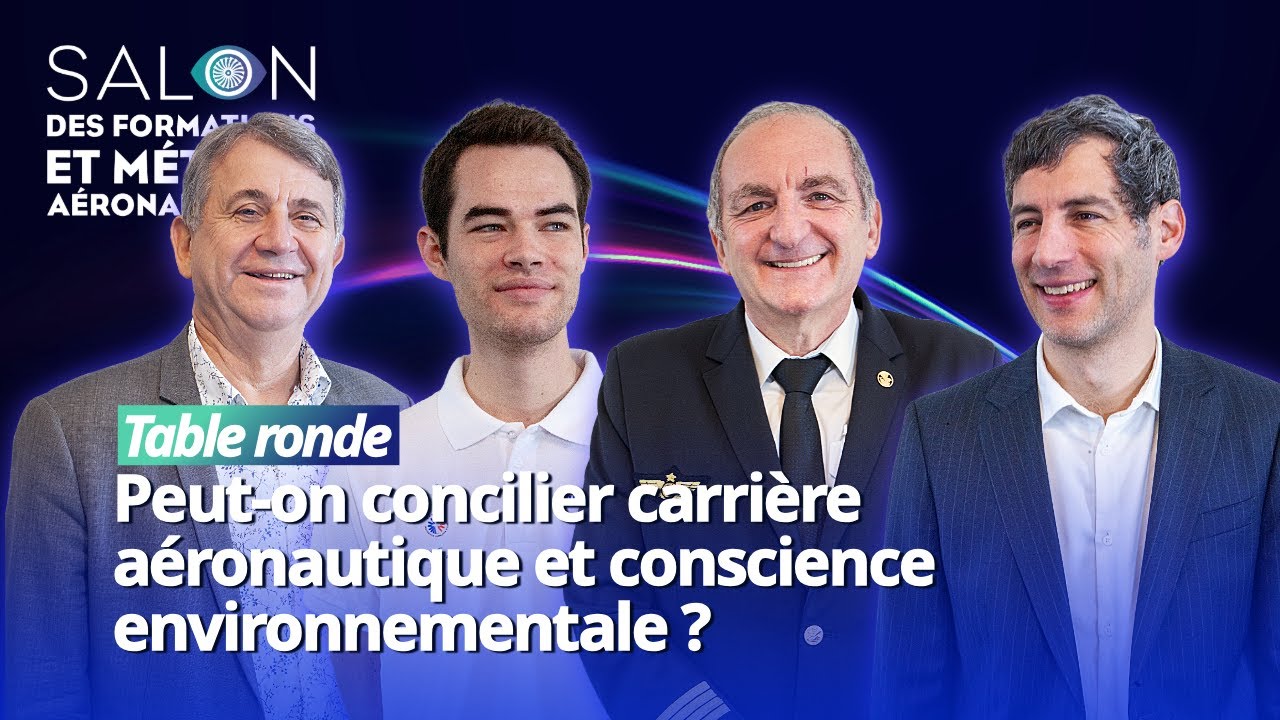SFMA 2026 - Table ronde, peut-on concilier carrière aéronautique et conscience environnementale ?