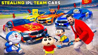 GTA 5 : Rampage & Shinchan🤣 Stealing IPL Cars🚗 Full Fun #...