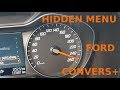 FORD Convers+ | HIDDEN MENU + on-board computer | UKRYTE MENU + komputer pokładowy