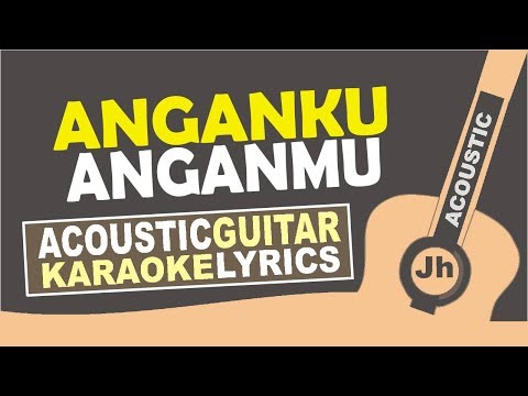 Raisa & Isyana Sarasvati - Anganku Anganmu (Karaoke Acoustic)