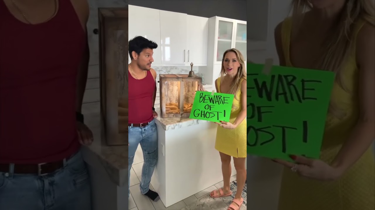 Она ЗАКРИЧАЛА, когда увидела ПРИВИДЕНИЕ! 