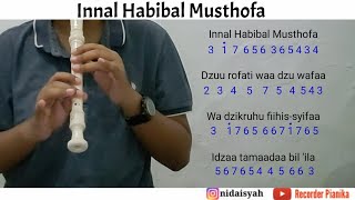 Not Angka Rekorder Sholawat Innal Habibal MusthofaTutorial Recorder Sholawat Innal Habibal Musthofa