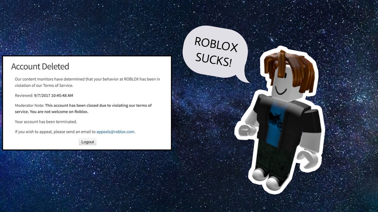 My Roblox Account Got Deleted By Hackerduckfam - kazok roblox account