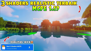 ADA SHADOW PLAYER😱🤩!! TOP BEST 3 SHADER MCPE 1.19 RENDER DRAGON RINGAN NO LAG SUPPORT DI HP RAM 1GB+