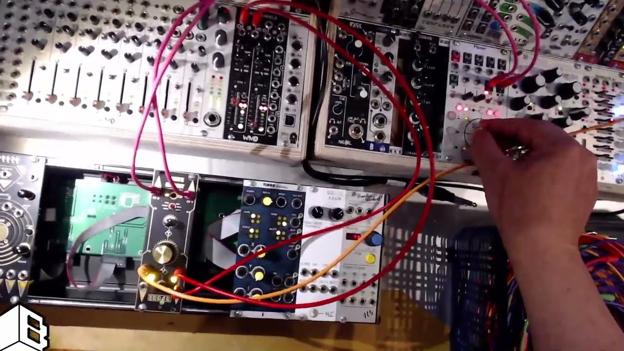 Error Instruments & TINRS White Rabbit - Delay & Reverb Eurorack