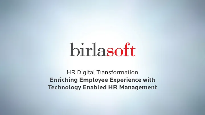 HR Digital Transformation | Enriching Employee Experience with Tech Enabled HR Management