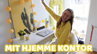 JEG LAVER MIT HJEMMEKONTOR + KONTOR TOUR!